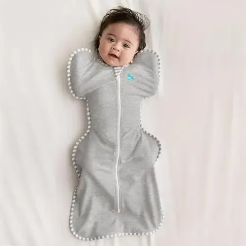 Swaddle Up™ 1.0 TOG Cotton Gray