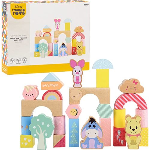 Disney Wooden Toys Winnie the Pooh & Friends - 18+ months
