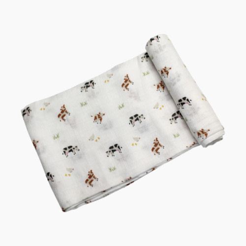 Bamboo Little Swaddle - Cow