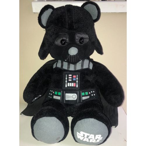 Star Wars Darth Vader Build A Bear Teddy Bear Plush 18" Stuffed Animal BAB