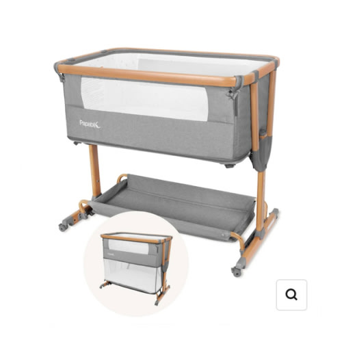 4-in-1 Baby Bassinet with Playard Extension