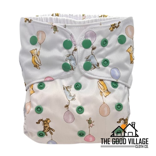 One Size Pocket Diaper | Up, Up, and Away