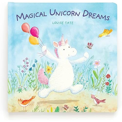 Jellycat Magical Unicorn Dreams Board Book Hardcover – January 1, 2016
