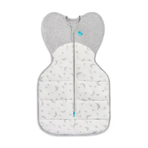 Love To Dream Swaddle Up 3.5 Tog Moonlight White Small | Baby Bunting AU