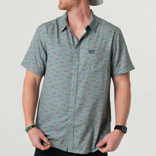 Performance Button Up - Vintage Cruiser – BURLEBO