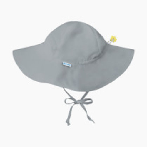 GREEN SPROUTS Brim Sun Protection Hat - Grey, 0-6 Months