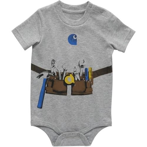 Carhartt baby-boys Short-sleeve Graphic Bodysuit