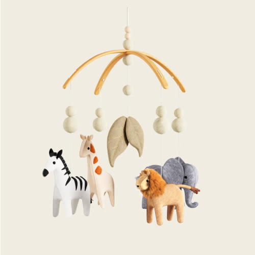 Safari Mobile | Crib & Nursery Mobiles | Nestig
