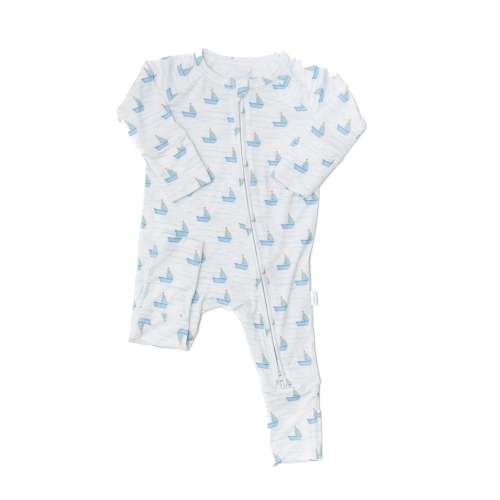 Sail Boats Sleep Romper