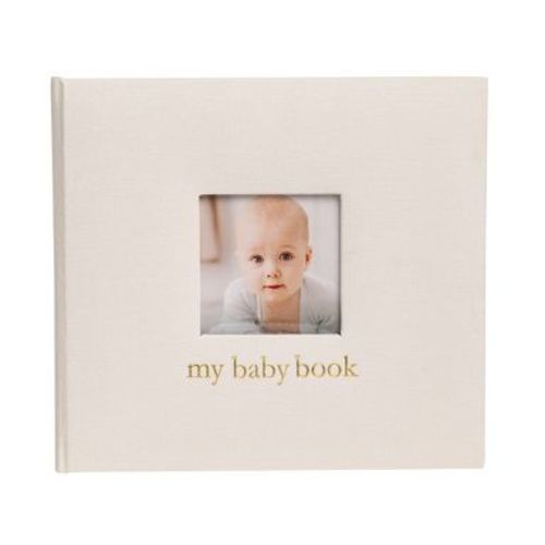 Pearhead Linen Babybook