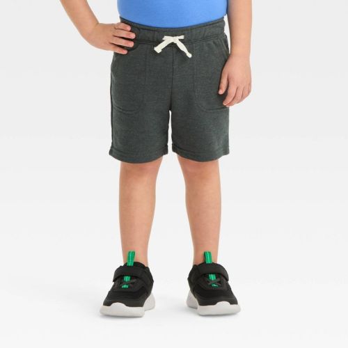 Toddler Boys' Pull-On Above Knee Shorts - Cat & Jack™ Navy Blue 18M: Elastic Waistband