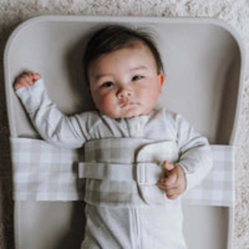 Wrigglebum Nappy Changing Harness Oatmeal Afternoon