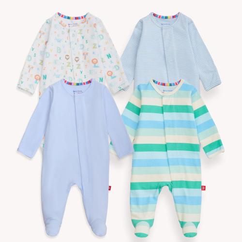 letters in the sky cloudstretch™ magnetic footies | 4 set – Magnetic Me