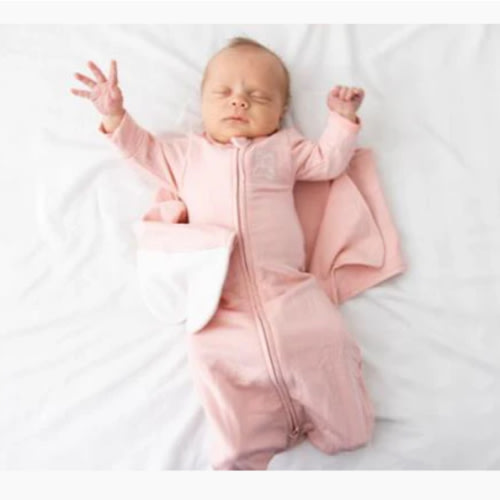Preemie Pink Butterfly Swaddle