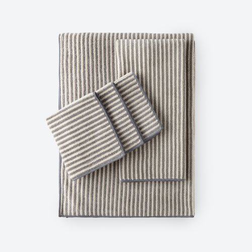 Towel Set - graphite vanilla