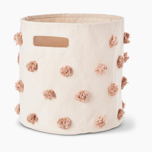 Pehr Pom Pom Storage Bin - Rose Pink Pom Pom