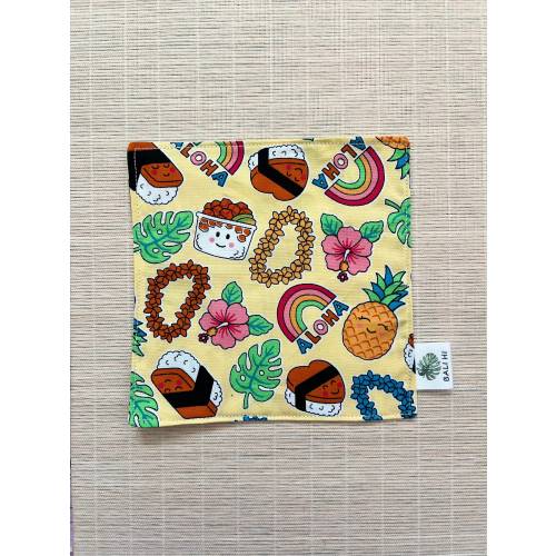 Hawaiian Crinkle Toy, Hawaiian foods, sensory toy for babies, baby shower gift, gifts from Hawaii, gender neutral