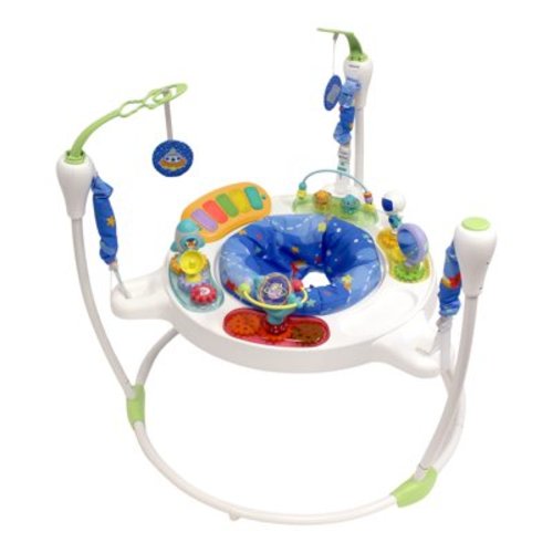 Infantino Magic Motion Activity Jumper: Space-Themed Adventure for Little Explorers, Unisex, 4+ Months
