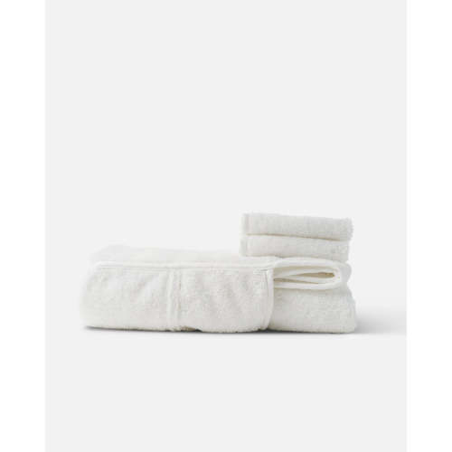 The Hooded Towel + 2 Washcloth Set - Coconut