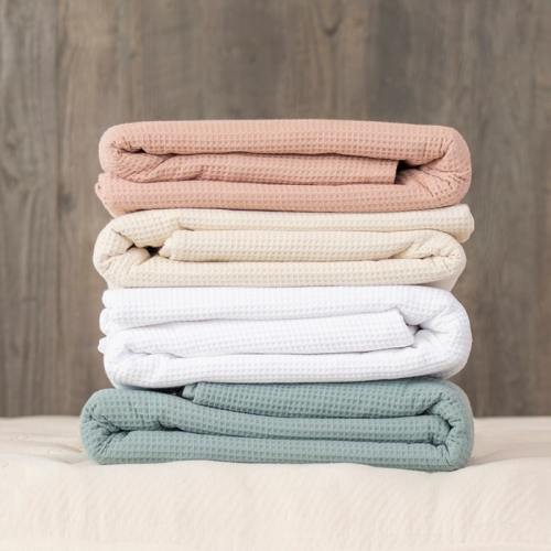 Naturepedic: Organic Waffle Baby Blanket (White)