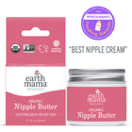 Organic Nipple Butter Breastfeeding Cream | Earth Mama