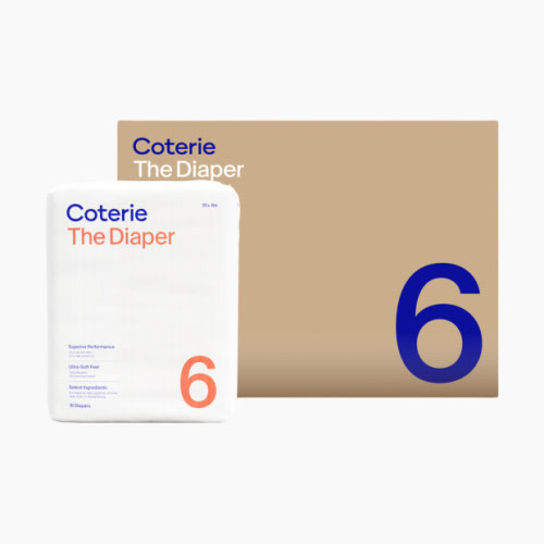 Coterie Ultra Soft Diapers, Monthly Supply - Size 6, 108 Count