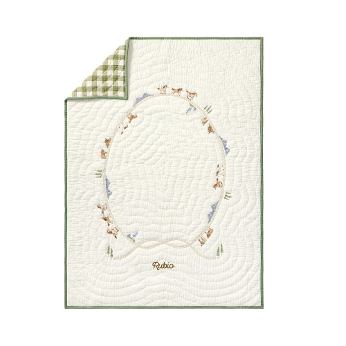 Carter Cowboy Baby Quilt | Pottery Barn Kids