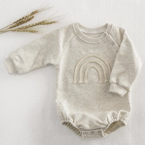 Baby Neutral Rainbow Bodysuit
