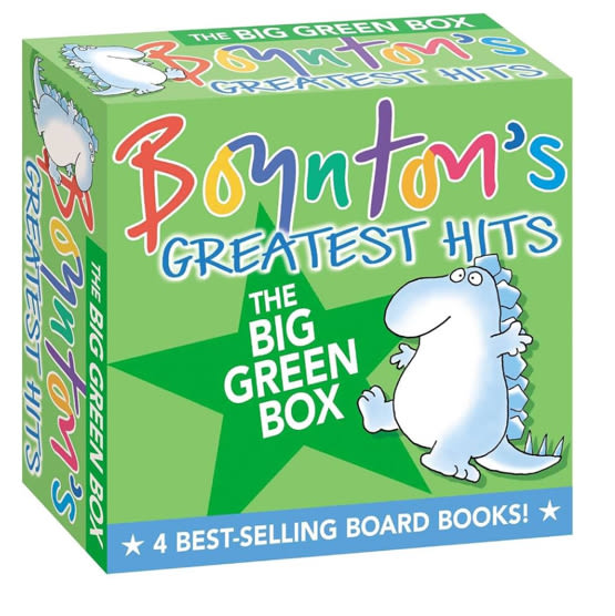 Boynton's Greatest Hits The Big Green Box (Boxed Set): Happy Hippo, Angry Duck; But Not the Armadillo; Dinosaur Dance!; Are You A Cow?