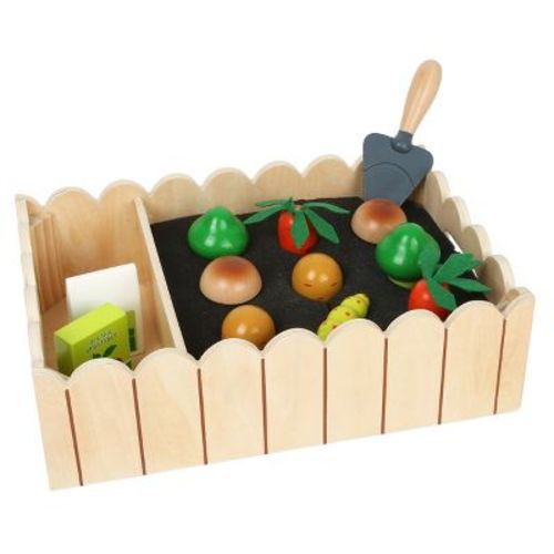 Small Foot Wooden Vegetable Garden Playset With Realistic Tools - 13 Pieces