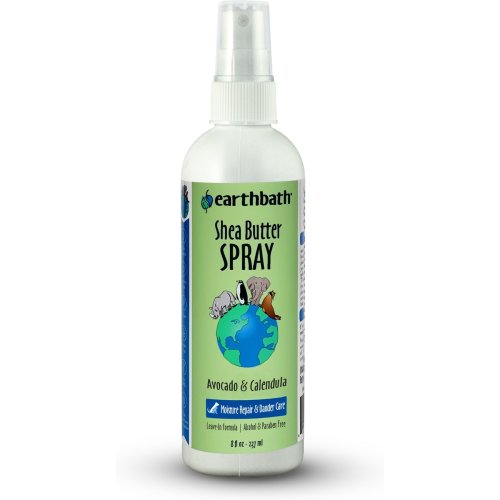 Earthbath Shea Butter Cat & Dog Spray, 8-fl oz bottle