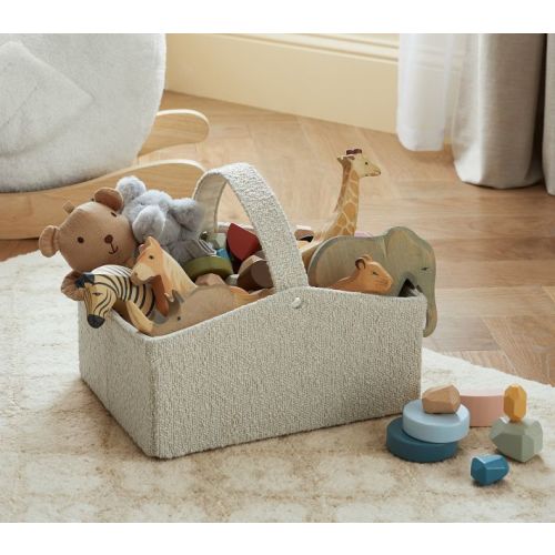 Boucle Nursery Storage Caddy
