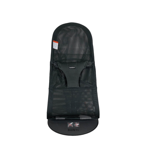 BabyBjorn Bouncer Bliss, Black Mesh, Black Frame