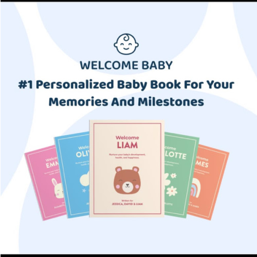 Personalized Baby Book | Welcome Baby