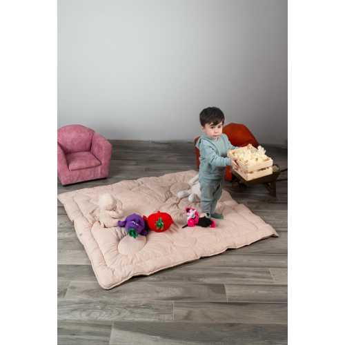 Play Mat 100% Natural Merino Wool,Soft Wool Mat for Children,Ideal Floor Play Mat for Baby Room Nursery,Organic Play Children's Mat,Wool Mat