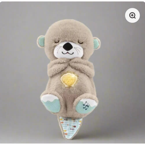 Amazon.com : Fisher-Price Baby Toy Soothe 'n Snuggle Otter Portable Plush Sound Machine with Music Lights & Breathing Motion for Newborns 0+ Months : Baby