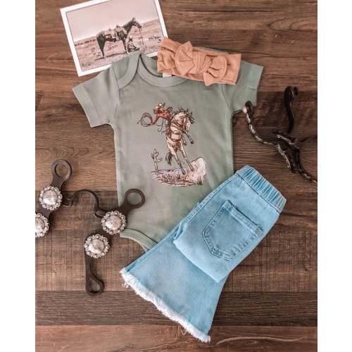 Desert Bucks Cowgirl (Baby & Toddler) - Thyme