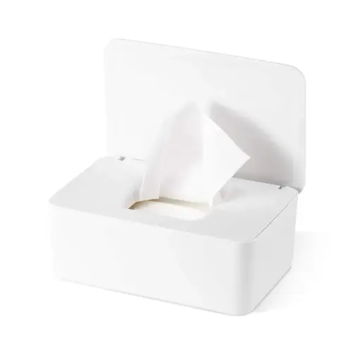 Diaper Wipes Dispenser Baby Wipes Case, Baby Wipe Holder Keeps Wipes Fresh, Perfect Look Wipe Container with Sealing Design