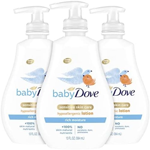 Baby Dove Lotion, Rich Moisture, 13 oz, 3 count