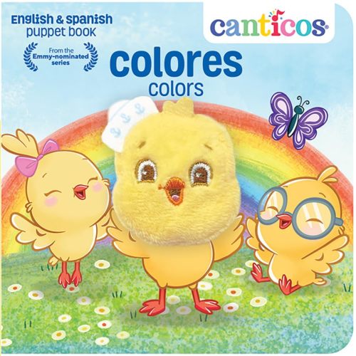 Canticos Colores libro de marionetas / Colors Puppet Book (Bilingual)