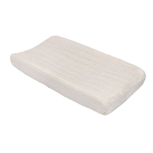 Crane Baby Cotton Quilted Changing Pad Cover - Bubbles Print