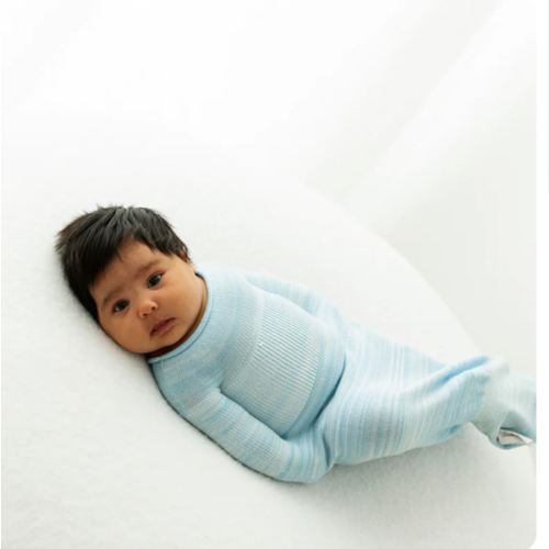 Blue Swaddle Sleep Sack - Small ( 6-12 pounds)