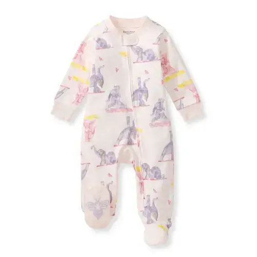Yogi Elephants Organic Sleep & Play – Burt's Bees Baby - 0/3 Months
