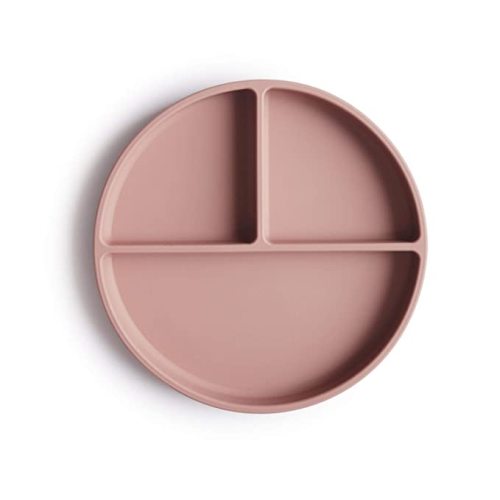 mushie Silicone Suction Plate (Blush)