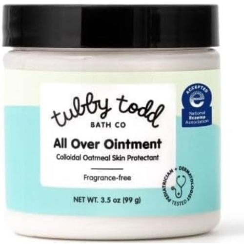 Tubby-Todd All Over Ointment, Fragrance Free, 3.5 oz, Jar, Pack 1