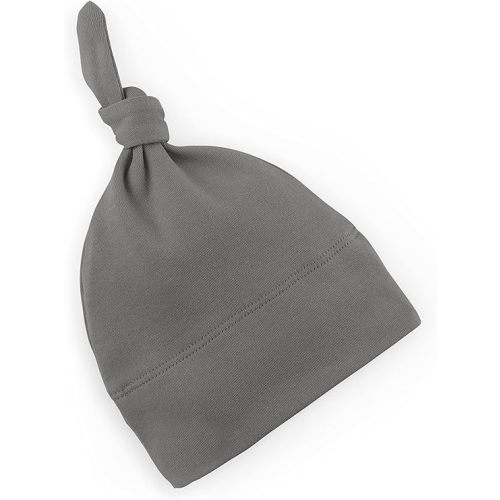 Colored Organics Baby Organic Cotton Knotted Hat - Infant Knit Cap - Newborn Boys and Girls