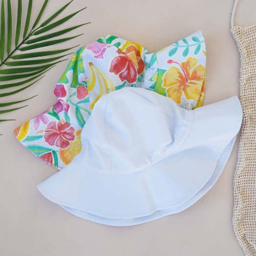 Solid Sun Hat | Light Beach Blue