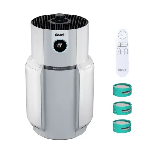 Shark NeverChange Air Purifier MAX with Remote, Three Odor Neutralization Cartridges, and Pet Pro Filter | Costco