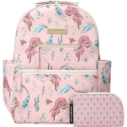 Petunia Pickle Bottom Ace Backpack | Diaper Bag | Diaper Bag Backpack for Parents | Baby Diaper Bag | Stylish and Spacious Backpack for On-the-Go Moms and Dads | Little Mermaid