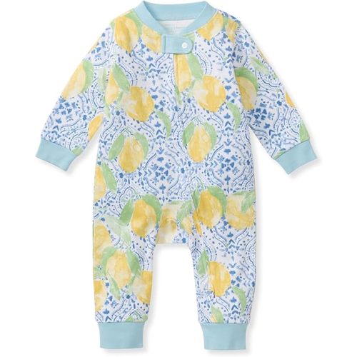 Burt's Bees Baby Baby Girls' Sleep and Play Pajamas zipped jumpsuit